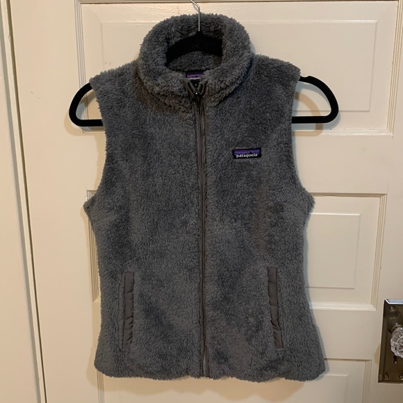 Patagonia Los Gatos Fleece Vest Sz S in Noble Grey - Picture 1 of 12
